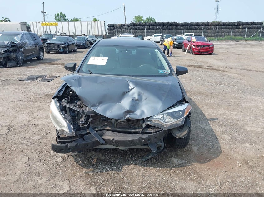 2015 TOYOTA COROLLA VIN: 2T1BURHE3FC246766