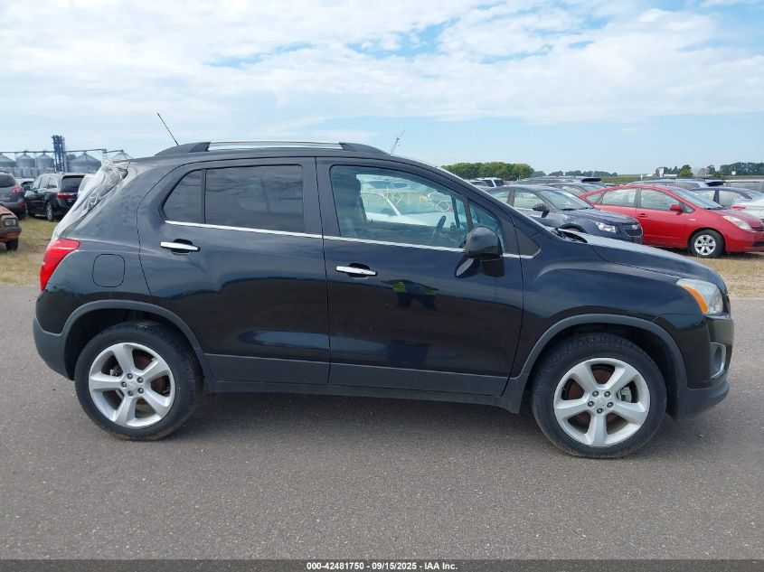 2015 Chevrolet Trax Ltz VIN: 3GNCJTSB0FL176561 Lot: 42481750