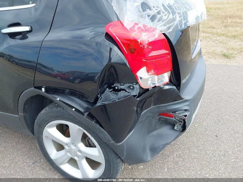 2015 Chevrolet Trax Ltz VIN: 3GNCJTSB0FL176561 Lot: 42481750