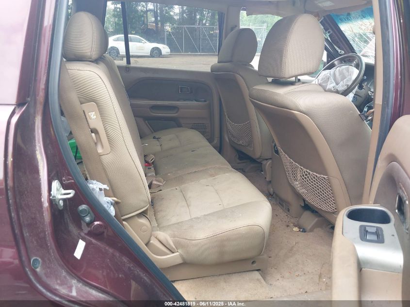 2008 Honda Pilot Vp VIN: 5FNYF18268B057197 Lot: 42481819