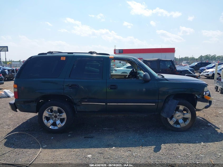 2001 Chevrolet Tahoe Ls VIN: 1GNEK13T01R150190 Lot: 43819268