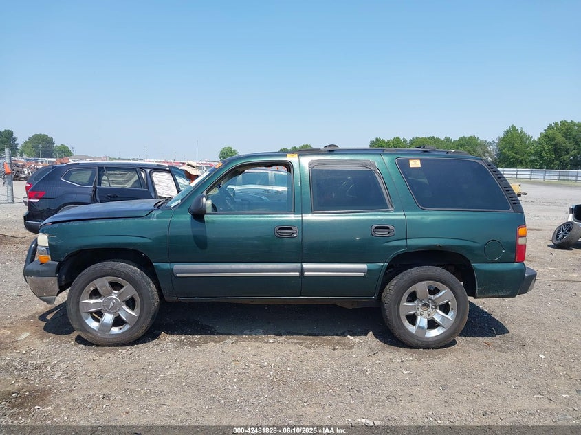 2001 Chevrolet Tahoe Ls VIN: 1GNEK13T01R150190 Lot: 43819268