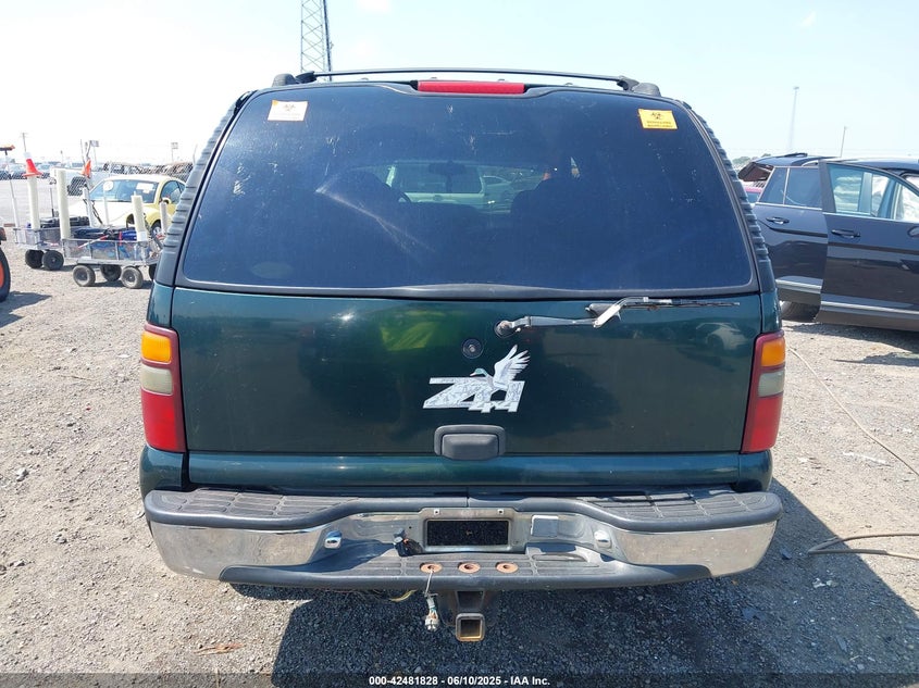 2001 Chevrolet Tahoe Ls VIN: 1GNEK13T01R150190 Lot: 43819268