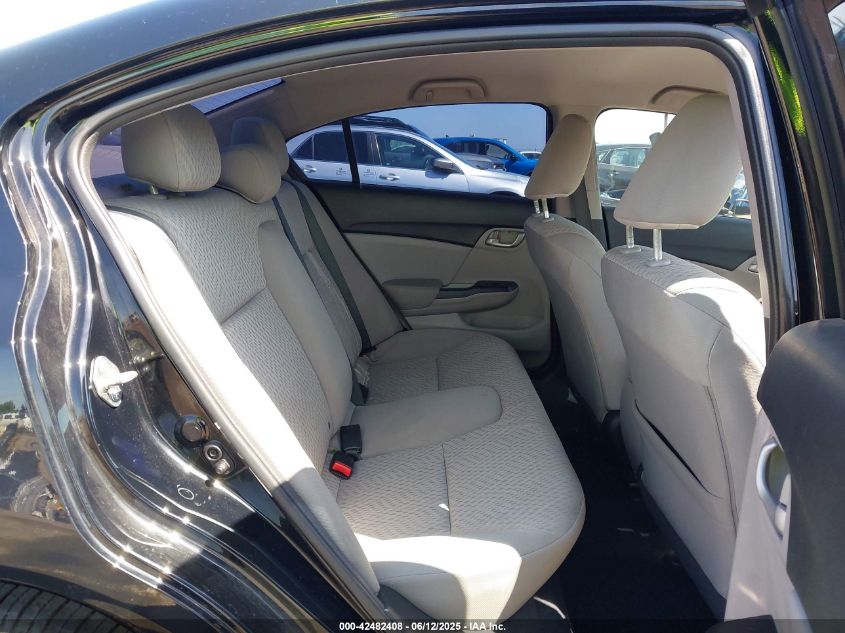 2015 Honda Civic Lx VIN: 019XFB2F50FE70522 Lot: 42482408