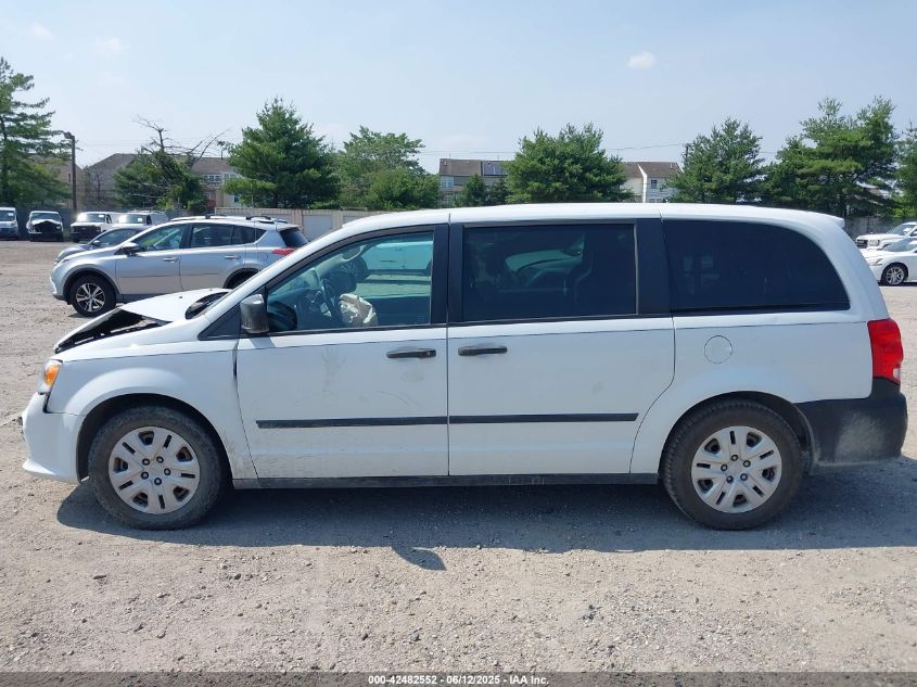 2016 Dodge Grand Caravan American Value Pkg/Se/Se Plus VIN: 2C4RDGBG1G4203820 Lot: 42482552