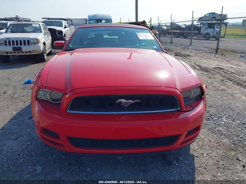 2014 Ford Mustang V6/V6 Premium VIN: 1ZVBP8EMXE6266387 Lot: 42482608