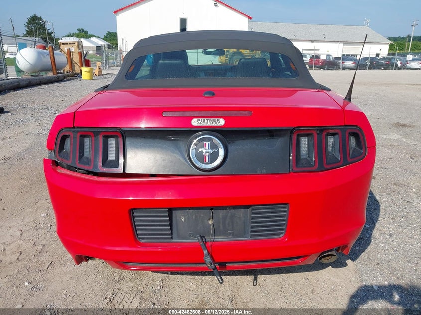 2014 Ford Mustang V6/V6 Premium VIN: 1ZVBP8EMXE6266387 Lot: 42482608