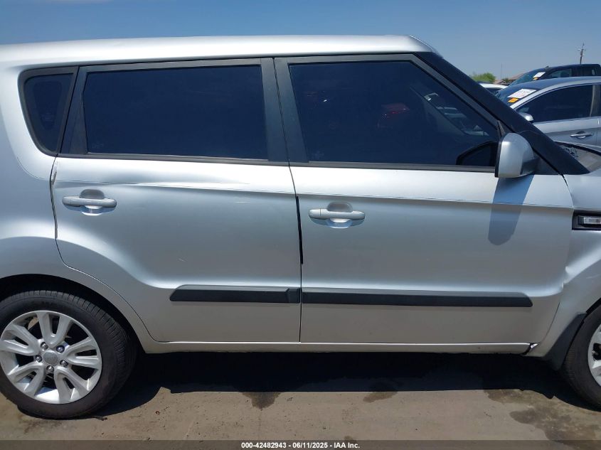 2012 Kia Soul VIN: KNDJT2A55C7404327 Lot: 42482943