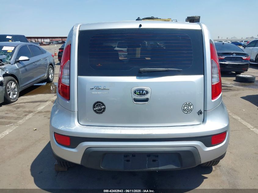 2012 Kia Soul VIN: KNDJT2A55C7404327 Lot: 42482943