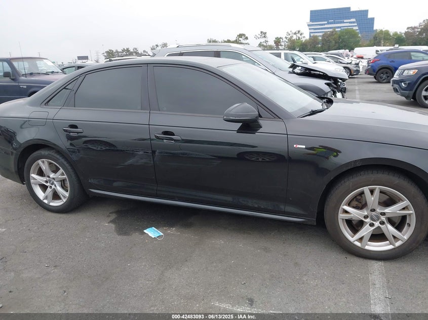 2018 AUDI A4 2.0T TECH ULTRA PREMIUM/2.0T ULTRA PREMIUM - WAUKMAF42JA067558