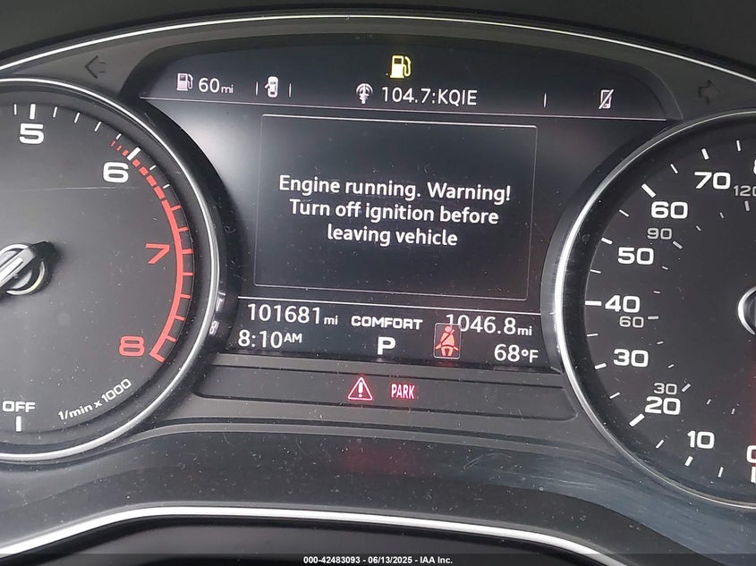 2018 AUDI A4 2.0T TECH ULTRA PREMIUM/2.0T ULTRA PREMIUM - WAUKMAF42JA067558