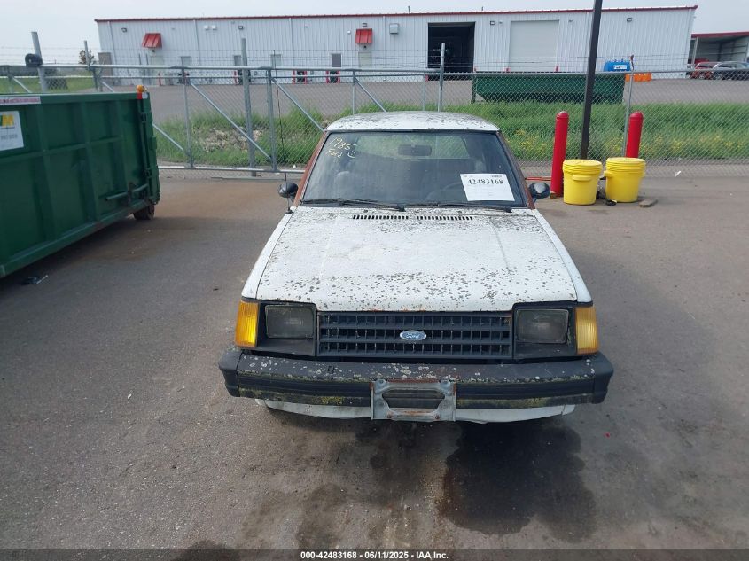 1985 Ford Escort L VIN: 1FABP0941FW219880 Lot: 42483168