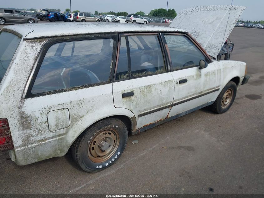 1985 Ford Escort L VIN: 1FABP0941FW219880 Lot: 42483168