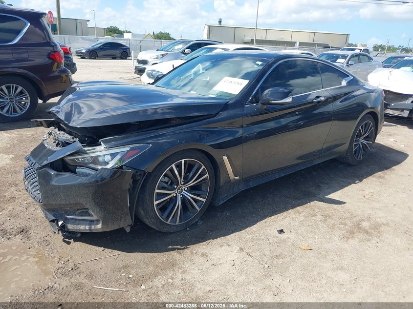 2021 INFINITI Q60 auction photo 2
