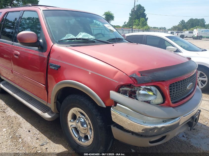 2002 Ford Expedition Eddie Bauer VIN: 1FMRU17LX2LA04409 Lot: 42483455