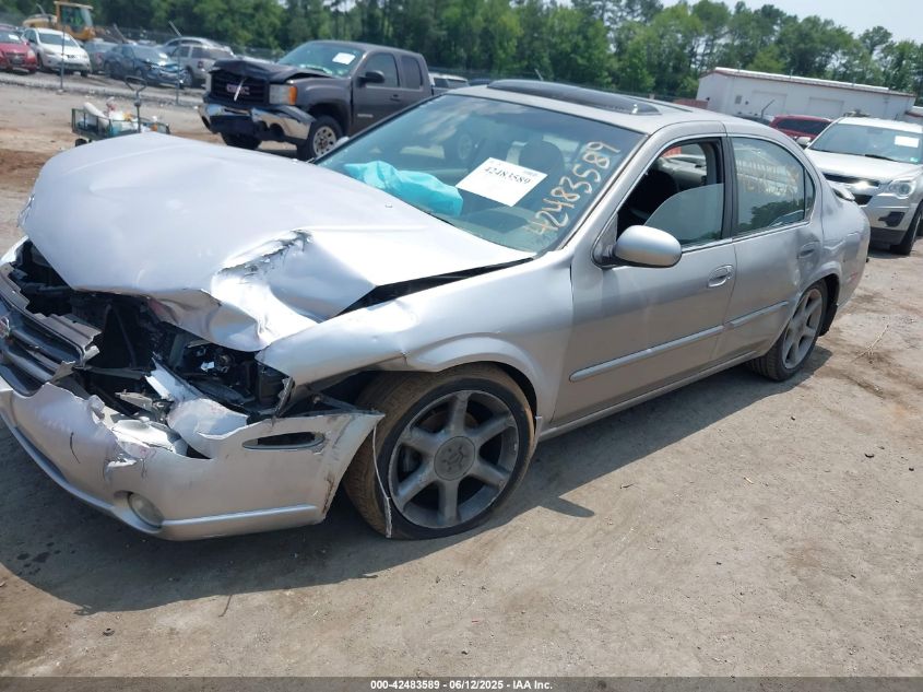 2000 Nissan Maxima Gle/Gxe/Se VIN: JN1CA31DXYT558934 Lot: 42483589