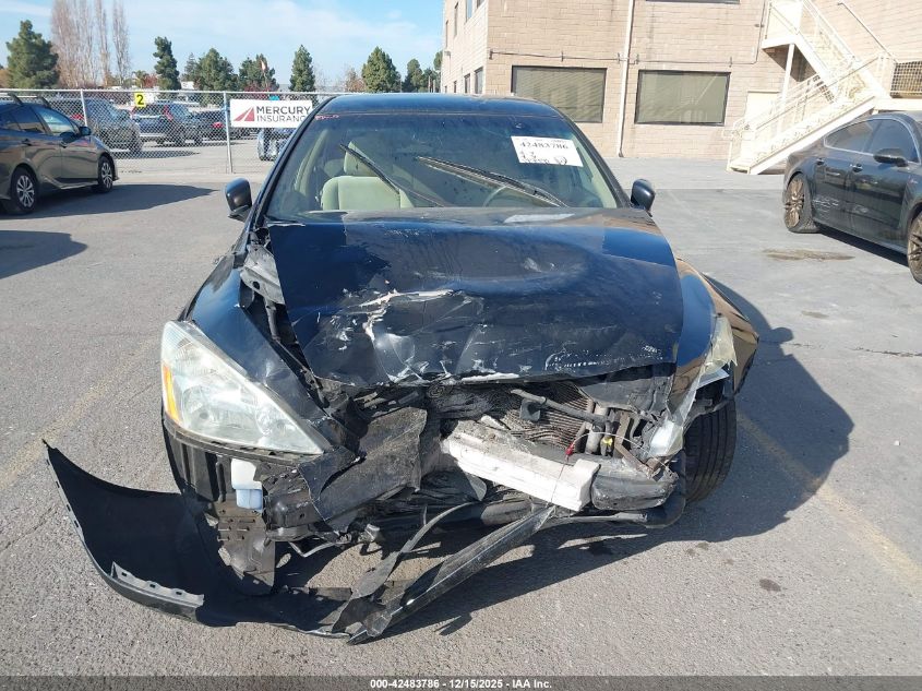 2005 Honda Accord 2.4 Lx VIN: 1HGCM56485A172403 Lot: 42483786