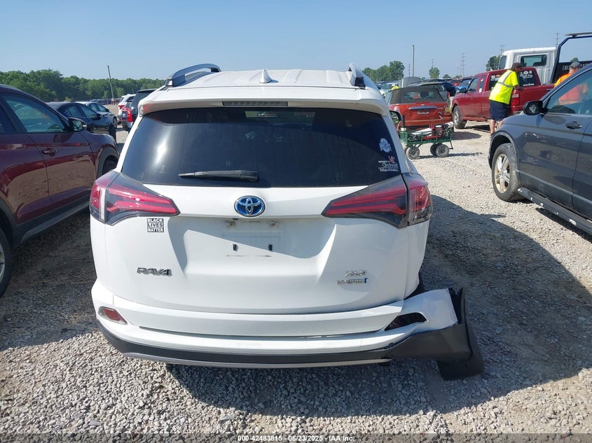 2018 TOYOTA RAV4 HYBRID XLE - JTMRJREV8JD155841