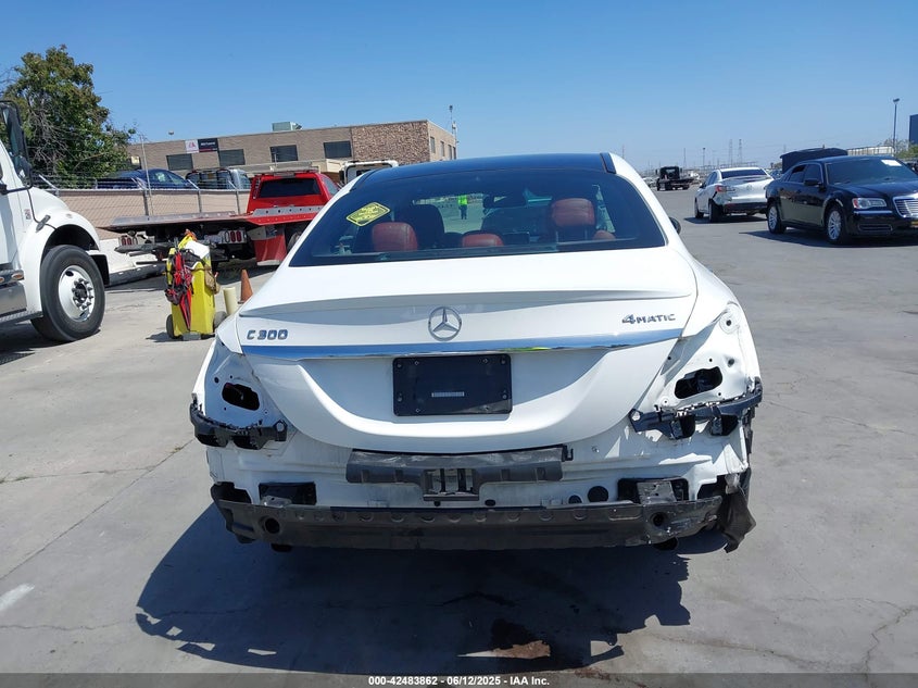 2016 MERCEDES-BENZ C 300 4MATIC/LUXURY 4MATIC/SPORT 4MATIC - 55SWF4KB6GU153880