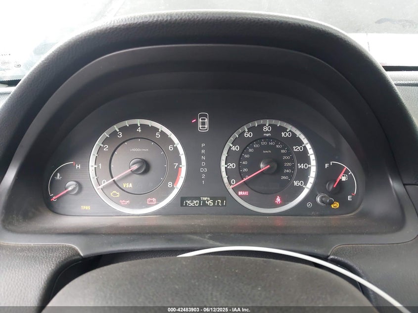 2009 HONDA ACCORD VIN: JHMCP26759C004662