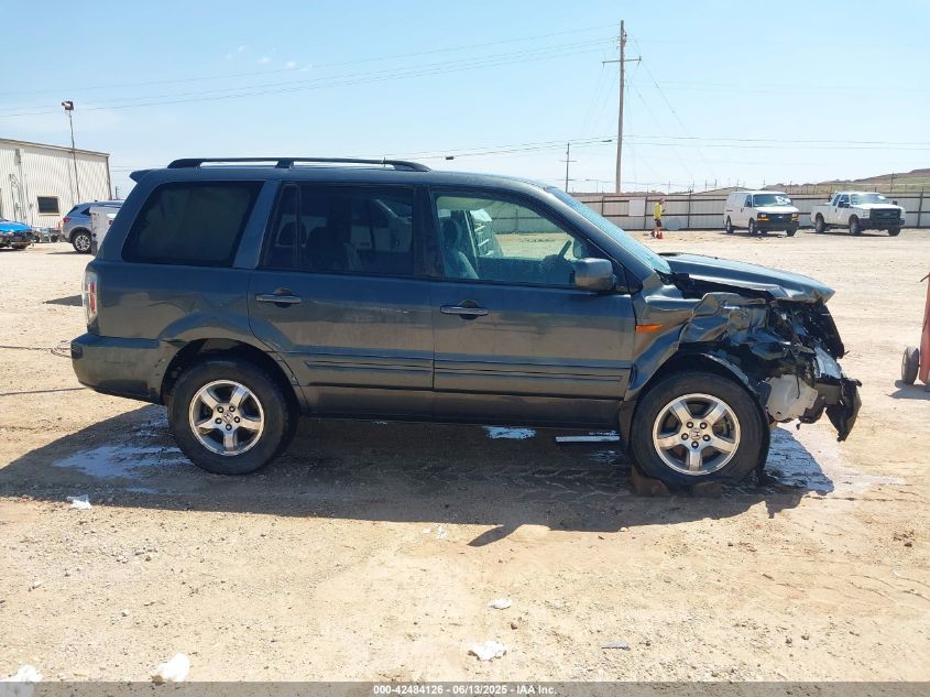2006 Honda Pilot Ex VIN: 2HKYF18436H502396 Lot: 42484126