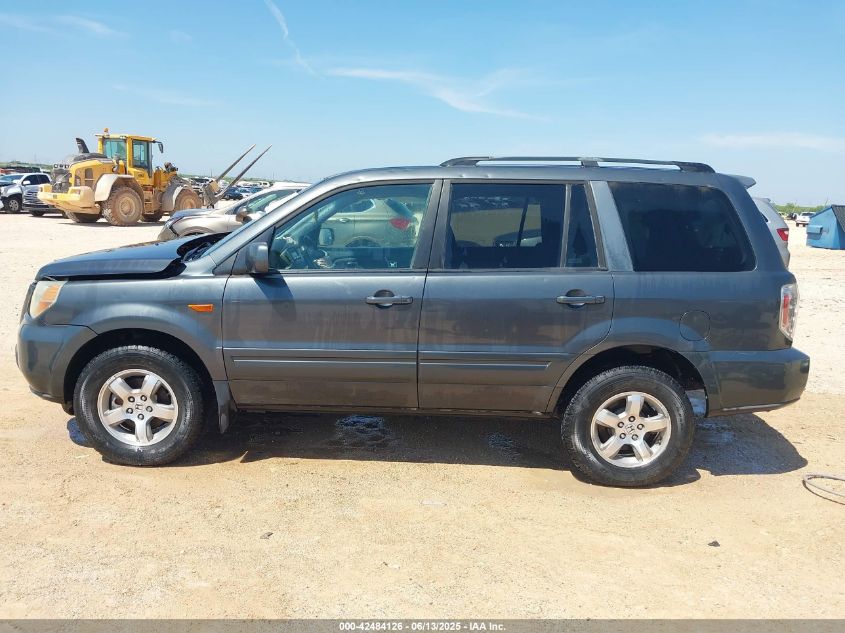 2006 Honda Pilot Ex VIN: 2HKYF18436H502396 Lot: 42484126