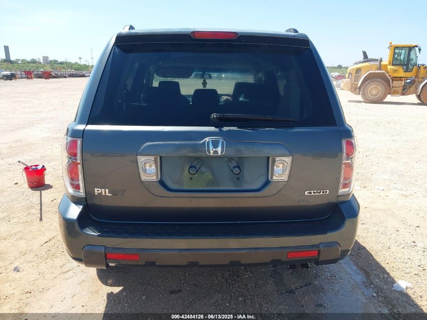 2006 Honda Pilot Ex VIN: 2HKYF18436H502396 Lot: 42484126