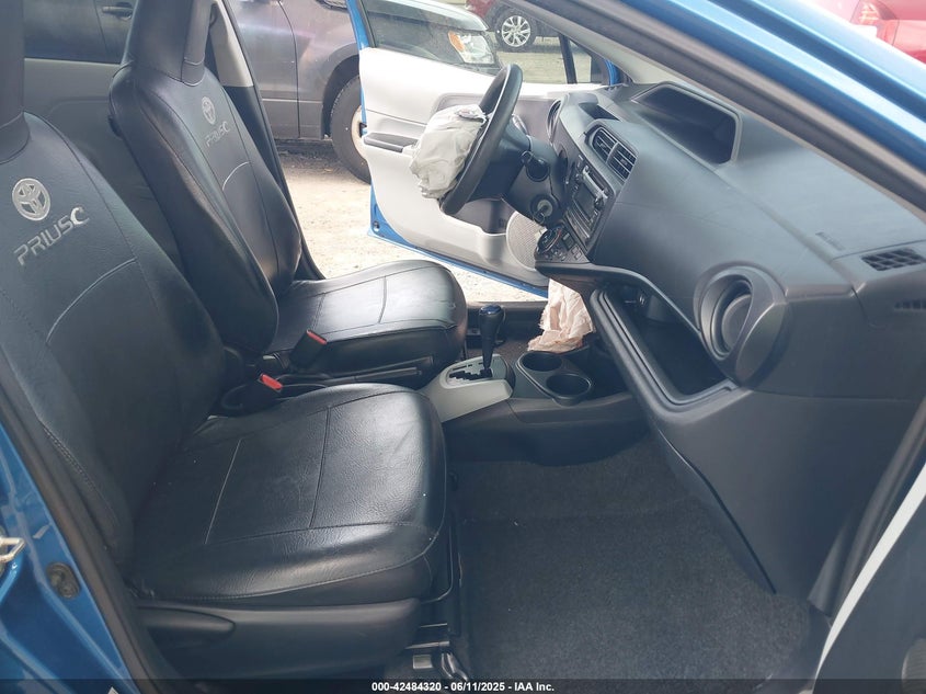 2012 TOYOTA PRIUS C VIN: JTDKDTB34C1501316
