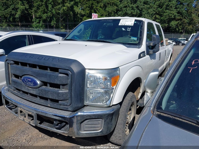 2012 Ford F250, Удар сзади, IAAI, VIN 1FT7W2B69CEB77681 — фото 2