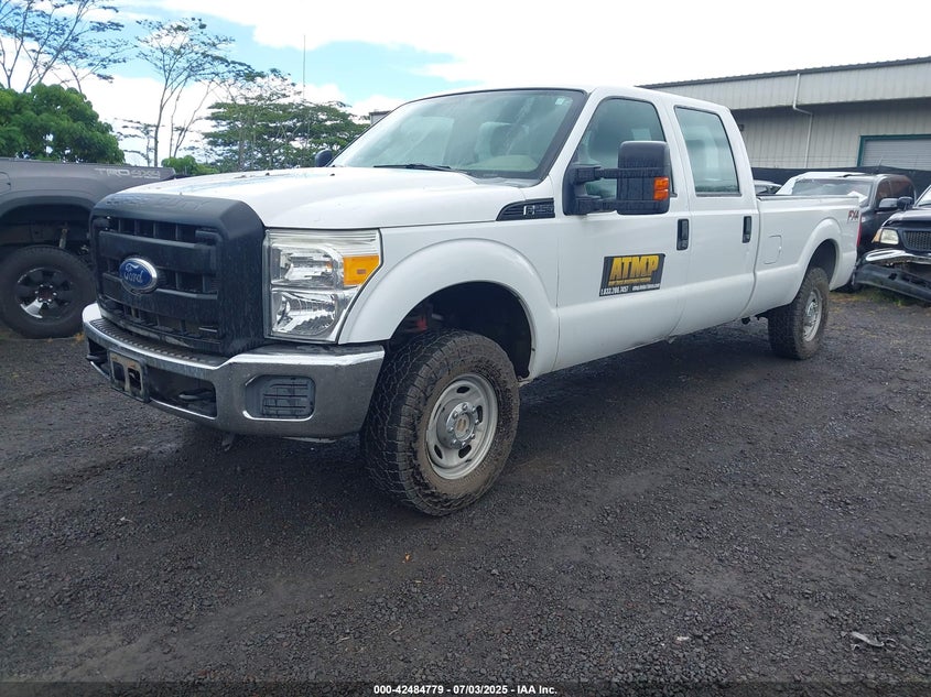 2012 Ford F-250 6.2 Xl White Lot 111042484779 Vin 1FT7W2B63CEA40770