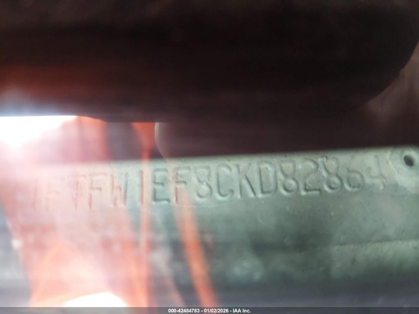 2012 Ford F-150 Xl VIN: 1FTFW1EF8CKD82864 Lot: 42484783