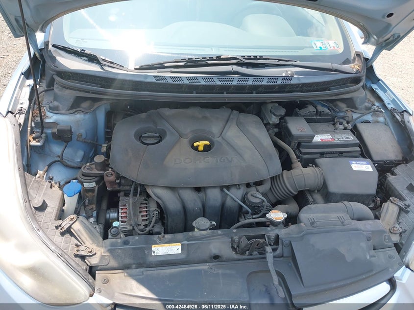2011 HYUNDAI ELANTRA VIN: KMHDH4AE3BU150560
