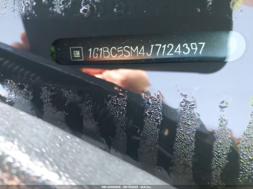 2018 Chevrolet Cruze Ls Auto VIN: 1G1BC5SM4J7124397 Lot: 43818916