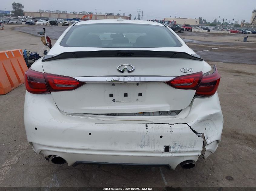 2020 Infiniti Q50 Luxe VIN: JN1EV7AP4LM202318 Lot: 42485355