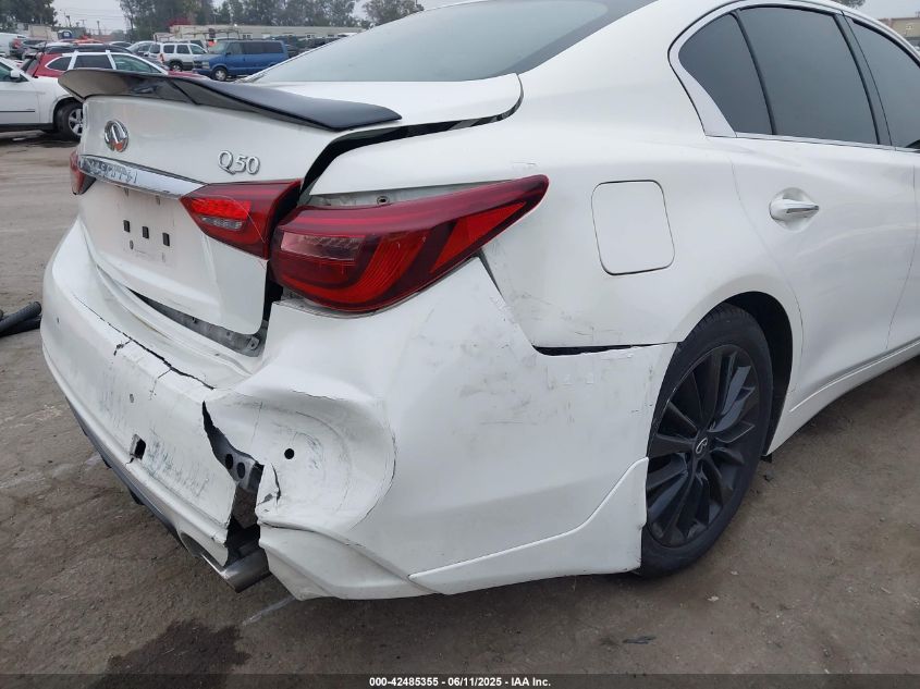 2020 Infiniti Q50 Luxe VIN: JN1EV7AP4LM202318 Lot: 42485355