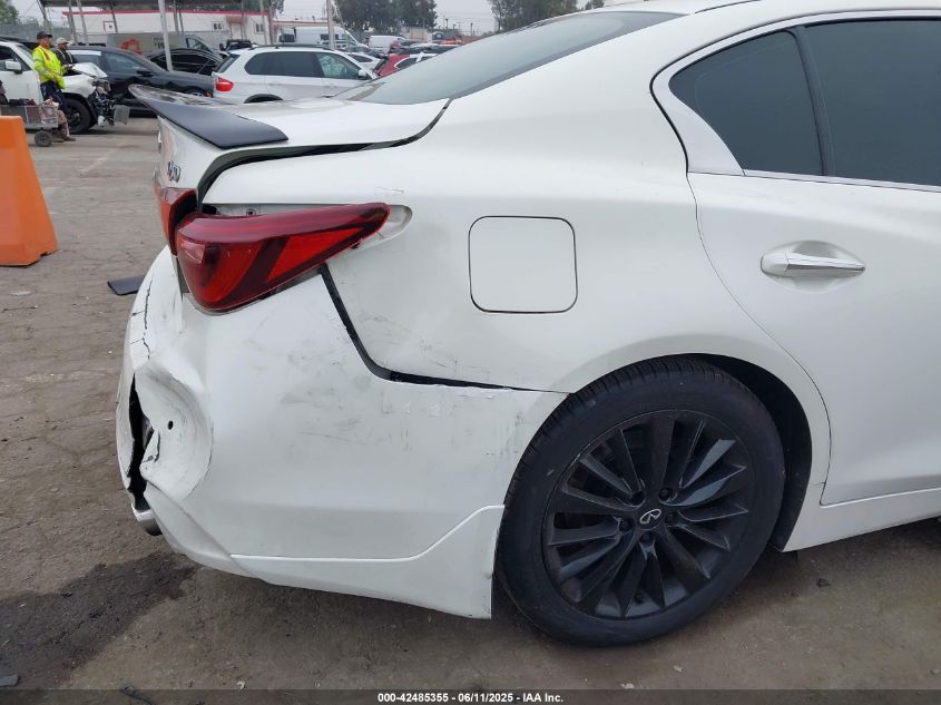 2020 Infiniti Q50 Luxe VIN: JN1EV7AP4LM202318 Lot: 42485355