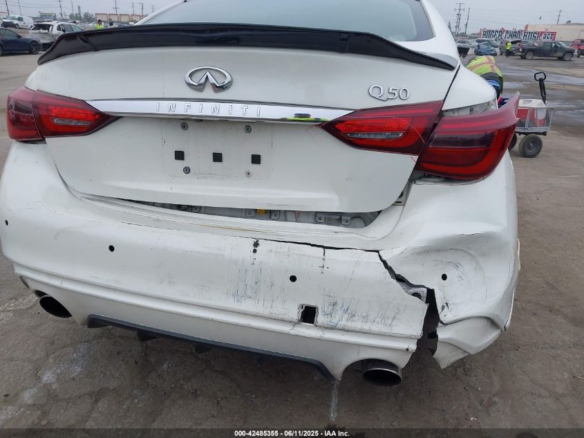 2020 Infiniti Q50 Luxe VIN: JN1EV7AP4LM202318 Lot: 42485355