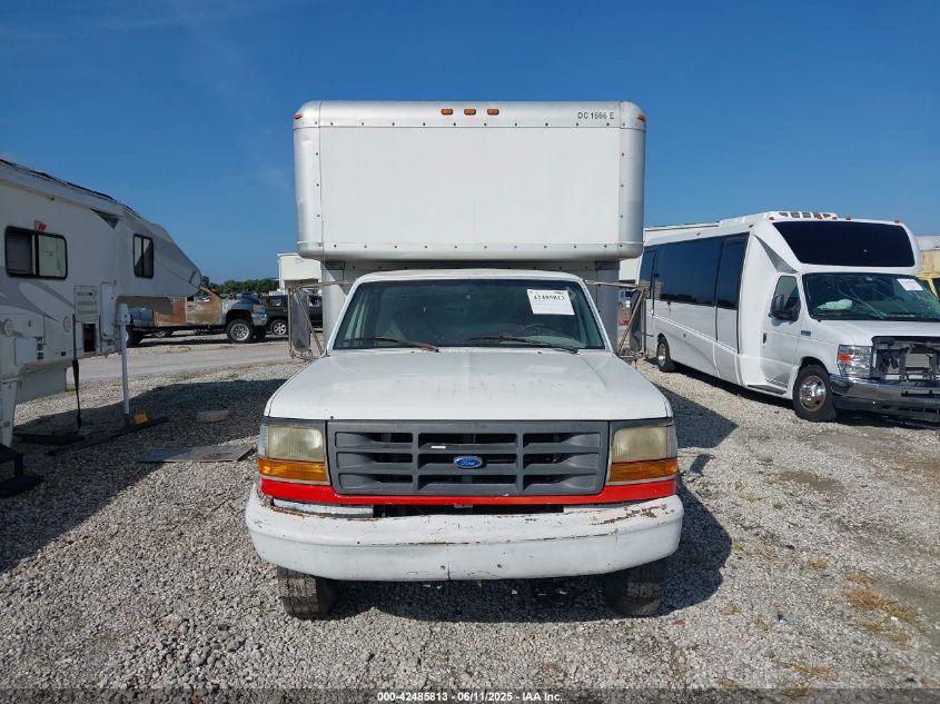 1997 Ford F-350 Chassis Xl VIN: 1FDKF37G3VEB24281 Lot: 42485813