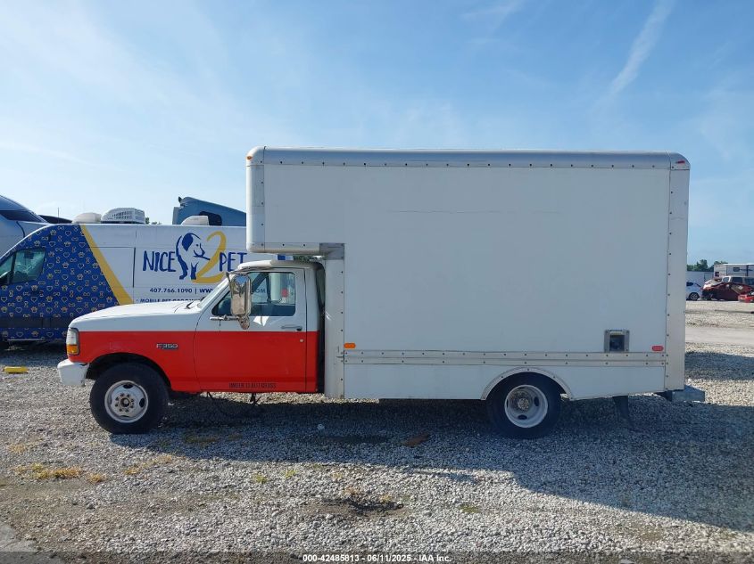 1997 Ford F-350 Chassis Xl VIN: 1FDKF37G3VEB24281 Lot: 42485813