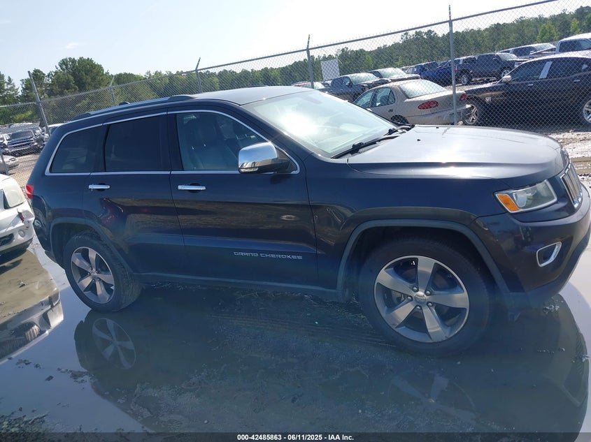 2014 JEEP GRAND CHEROKEE VIN: 1C4RJEBG6EC122881