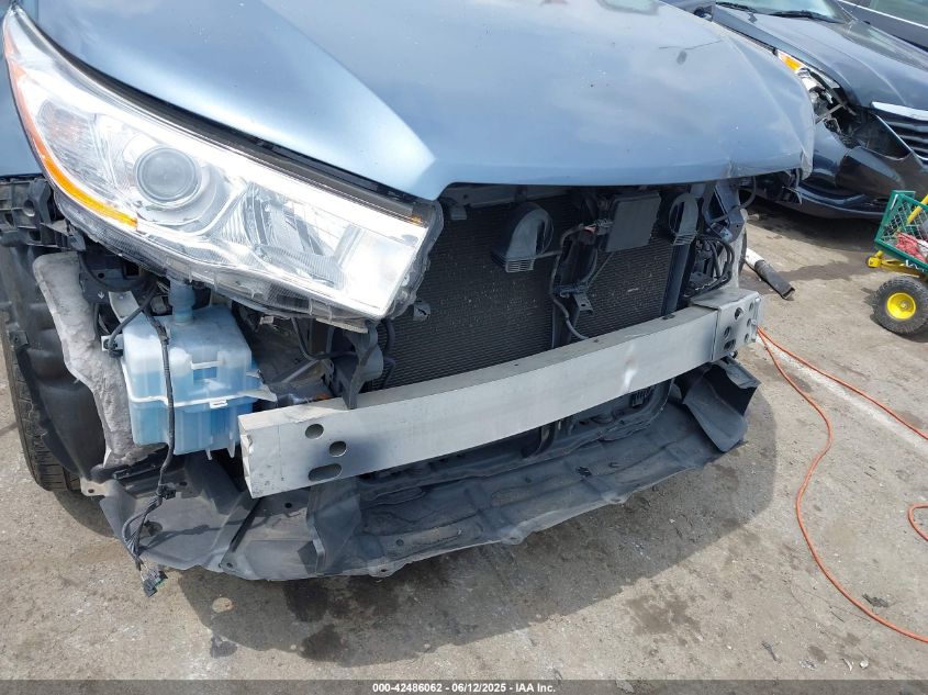 2015 Toyota Highlander Limited Platinum V6 VIN: 5TDYKRFH8FS101291 Lot: 42486062