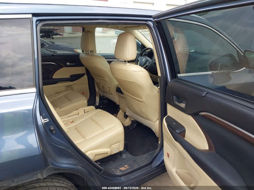 2015 Toyota Highlander Limited Platinum V6 VIN: 5TDYKRFH8FS101291 Lot: 42486062