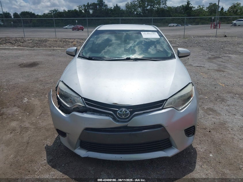 2015 TOYOTA COROLLA LE - 2T1BURHEXFC242245