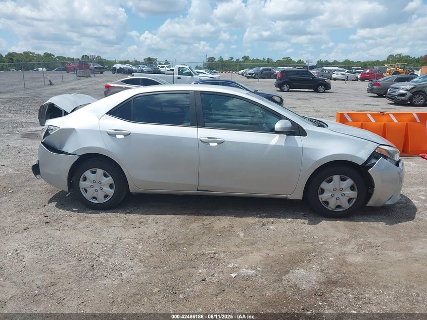 2015 TOYOTA COROLLA LE - 2T1BURHEXFC242245