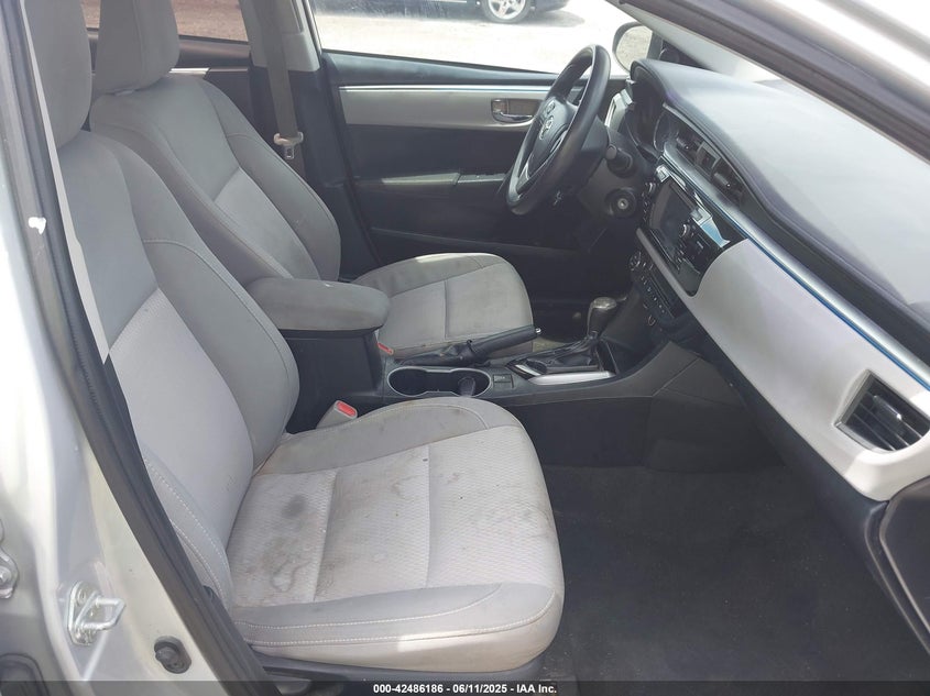 2015 TOYOTA COROLLA LE - 2T1BURHEXFC242245