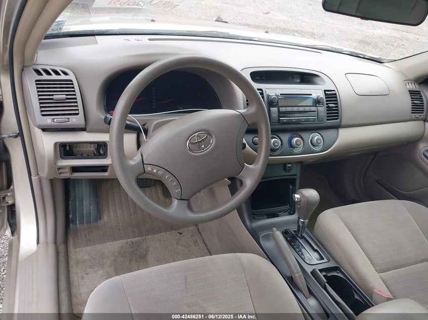 2006 TOYOTA CAMRY VIN: 4T1BE32K36U729987