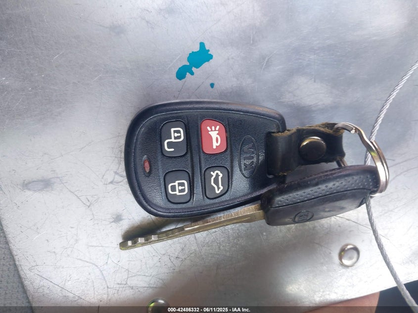 2006 KIA SPECTRA VIN: KNAFE121965236842