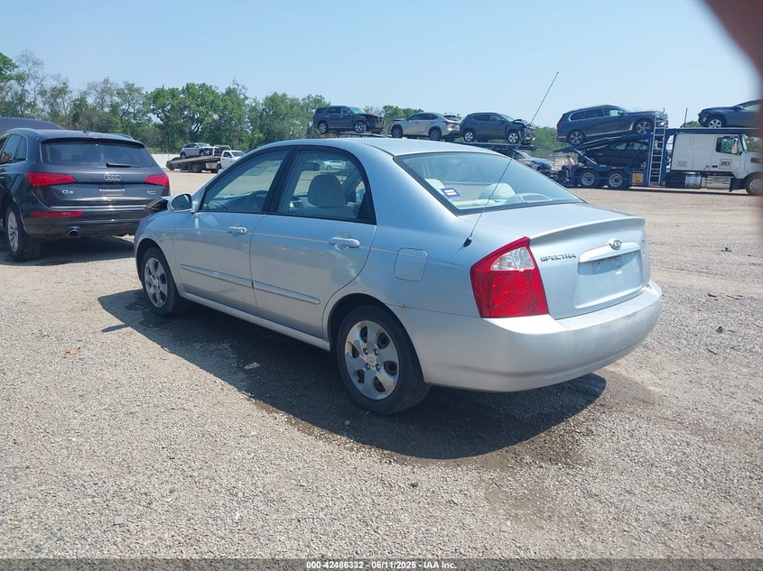 2006 KIA SPECTRA VIN: KNAFE121965236842