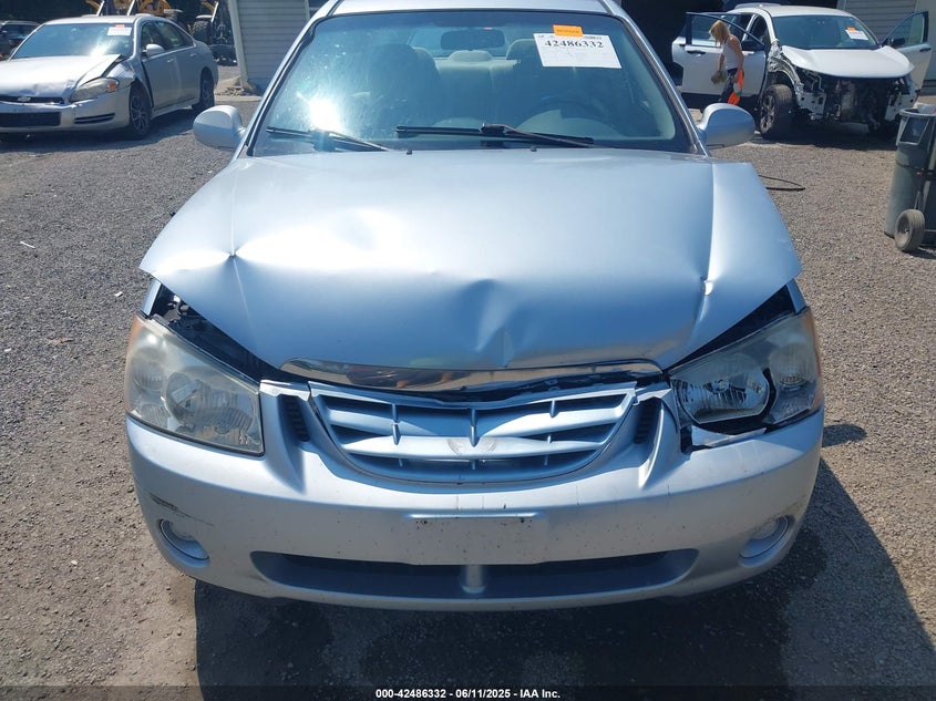 2006 KIA SPECTRA VIN: KNAFE121965236842