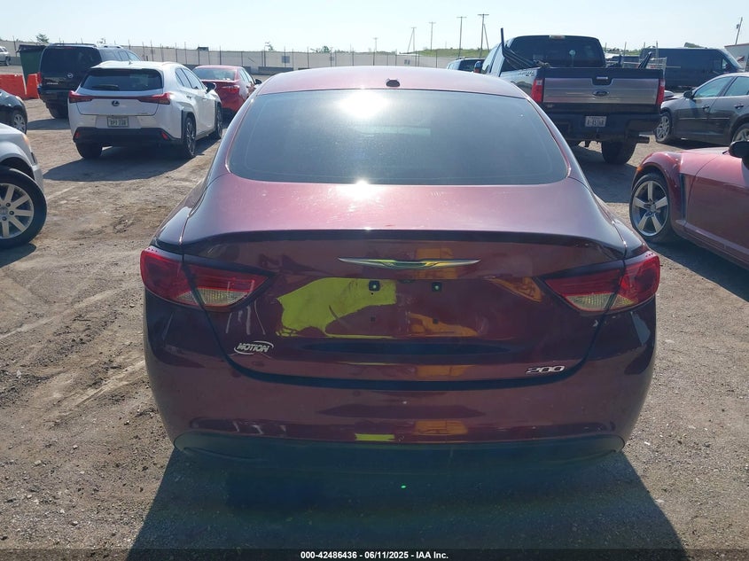 2016 CHRYSLER 200 LIMITED - 1C3CCCABXGN116796